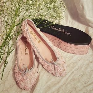 Pretty Ballerinas Pink Rosie Ballerina Flats